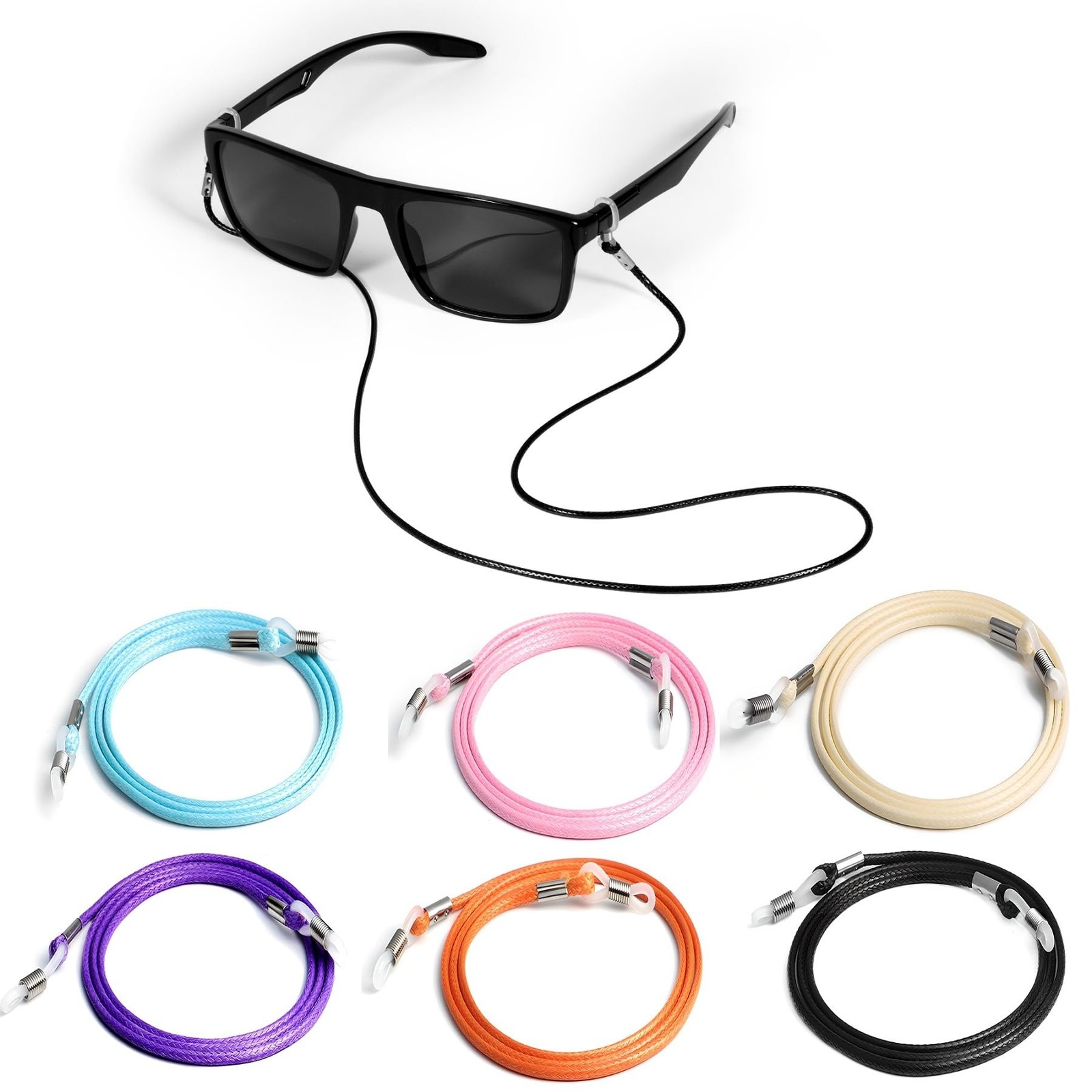 VOOGLASS Glasses Strap,Securely Keep Your Eyeglasses Around Your Neck, Practi...