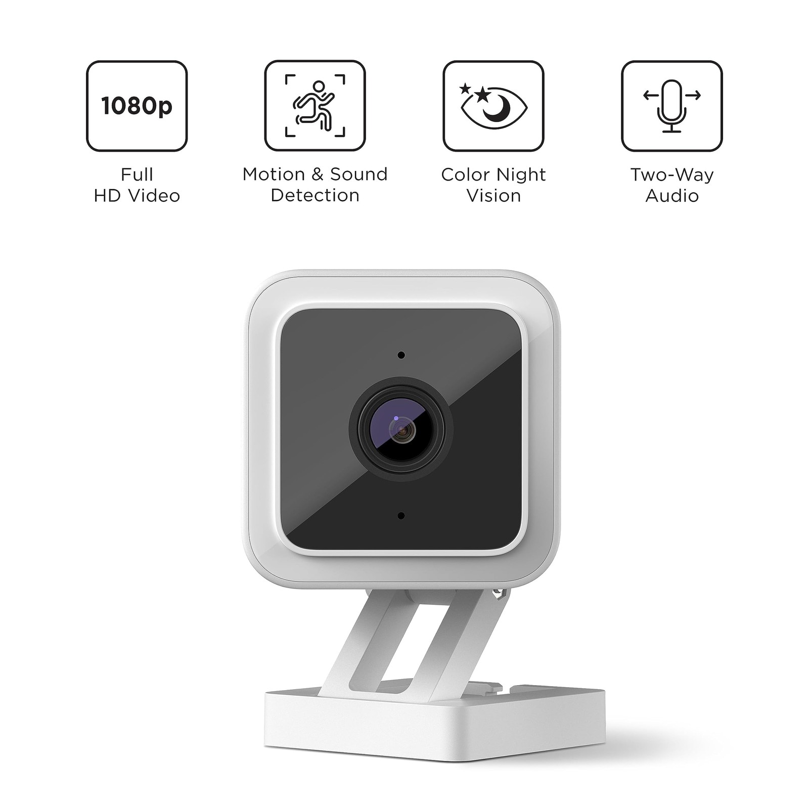 Roku CS1000R Wired Indoor Security Camera with Motion Detection Smart Home