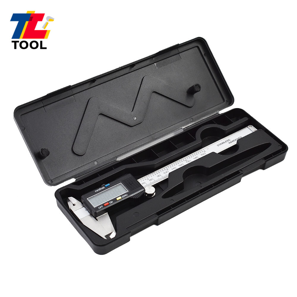 6" 0-150mm 0.01mm Electronic Digital Vernier Caliper Micrometer Measuring Tool