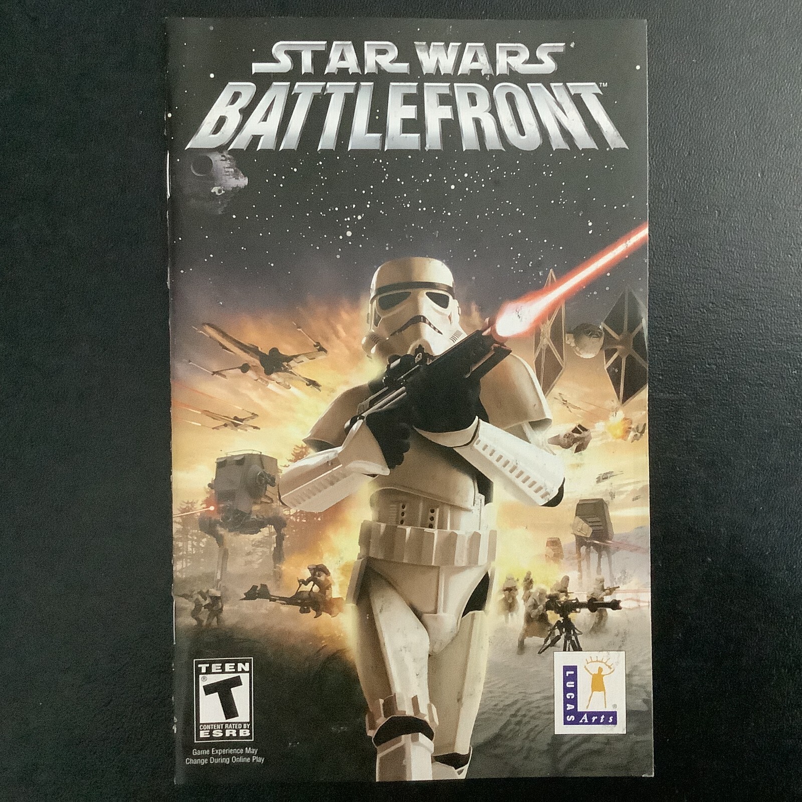 Star Wars Battlefront 1 PS2 PlayStation 2 Instruction Manual Only