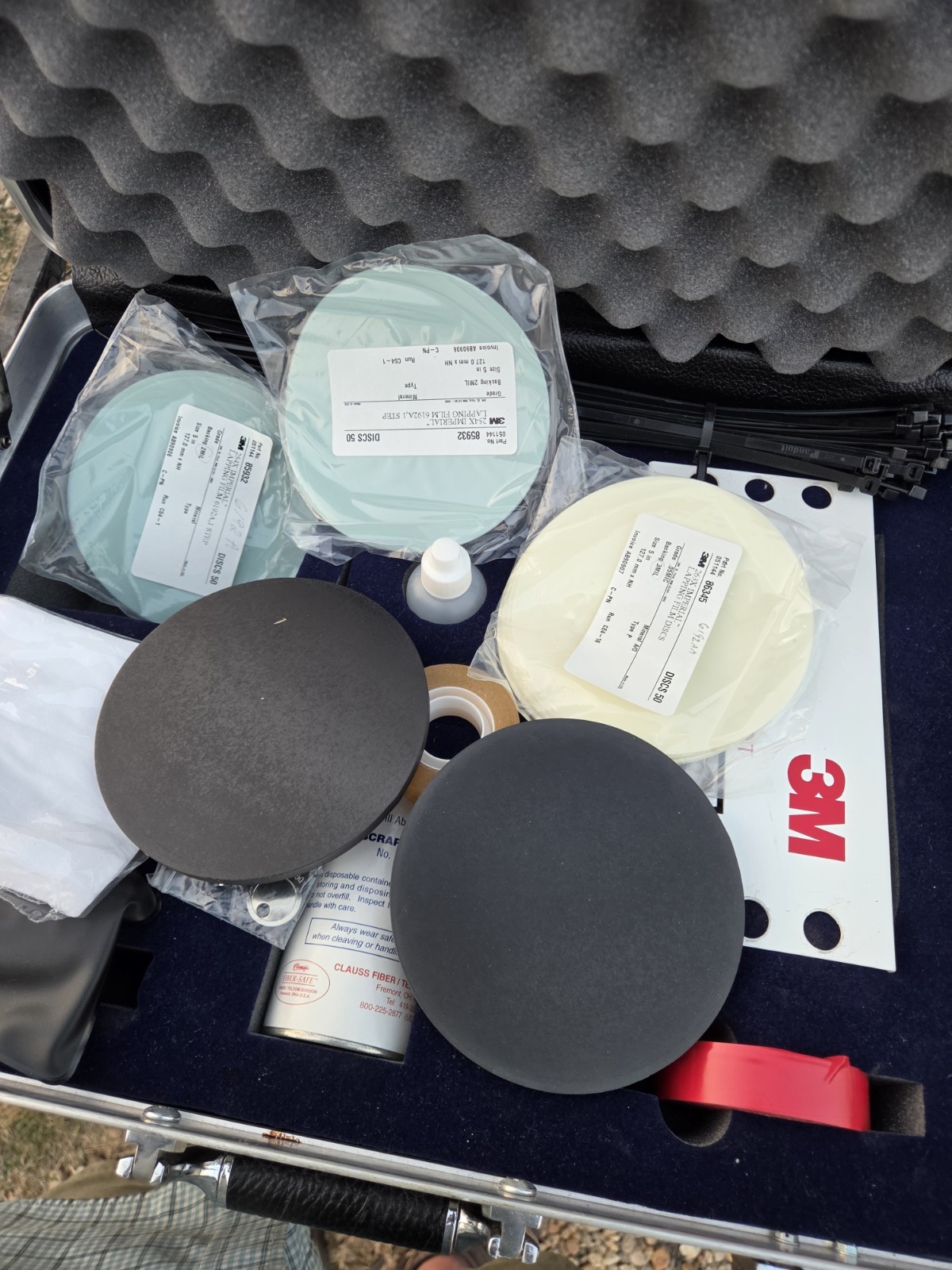 3M 6355 6312 Hot Melt Kit Bundle - w/ Case and Many Additional Components- Look