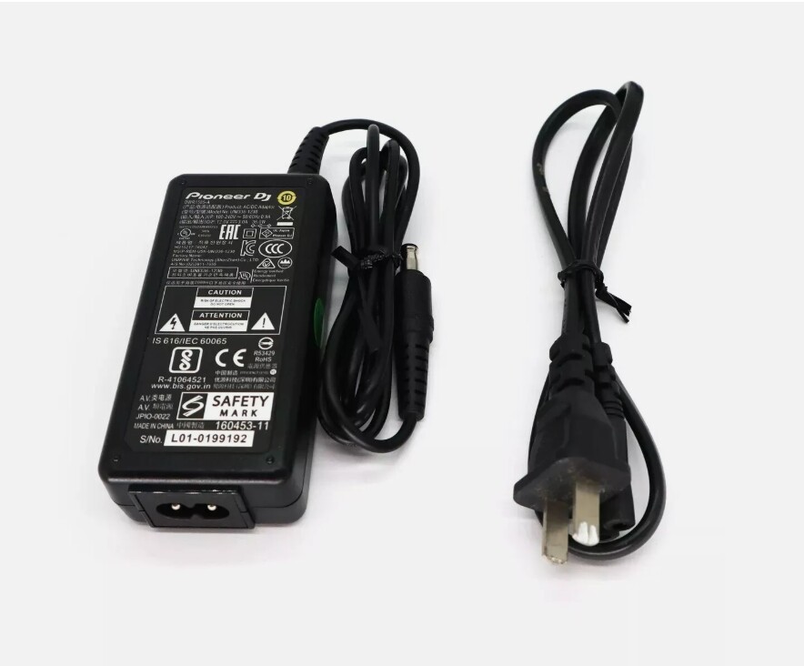 Pioneer DJ Controller DWR1571 DWR1598 DJM-S3 Mixer AC Adapter Power Supply