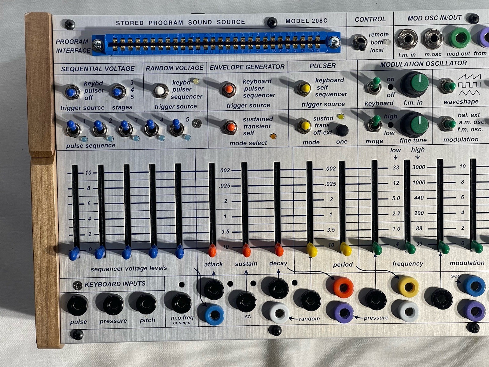 *NEW* Buchla Easel Command 208C (Unboxed, Never-Used) W/Nanuk Hardcase & Kit