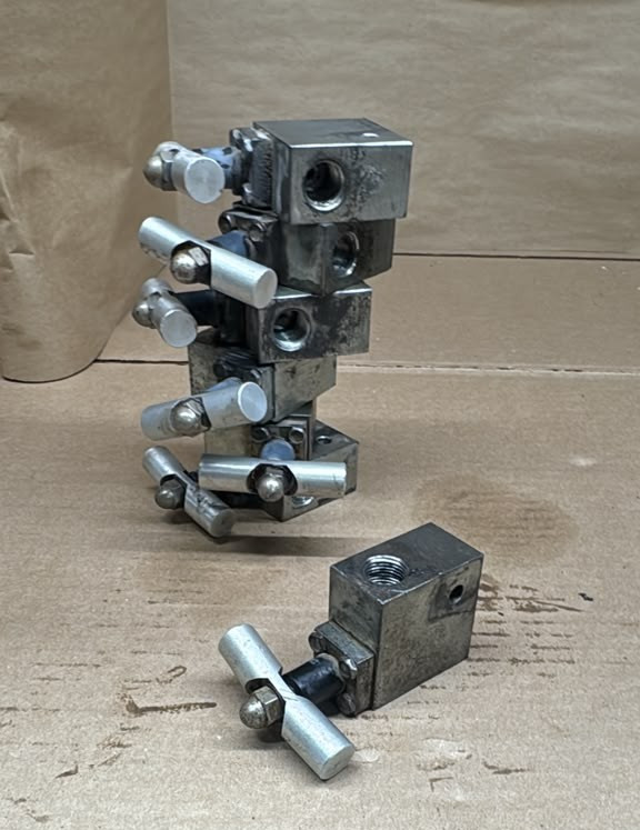 Chief Frame Machine OEM part no 602810 tower ANGLE Valve used working condition