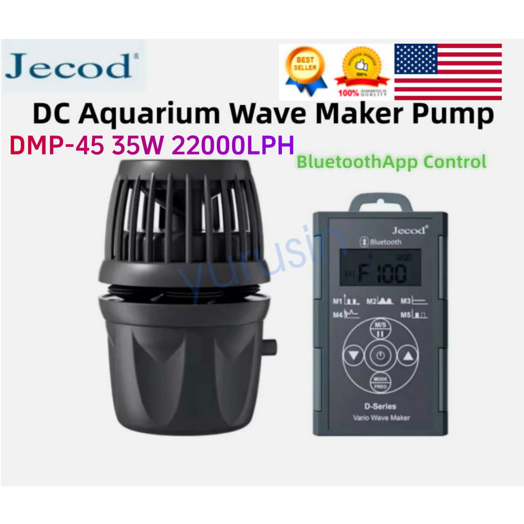 Newest Jebao Jecod DMP-15/45 Wave Maker Aquarium Pump Bluetooth App Controller