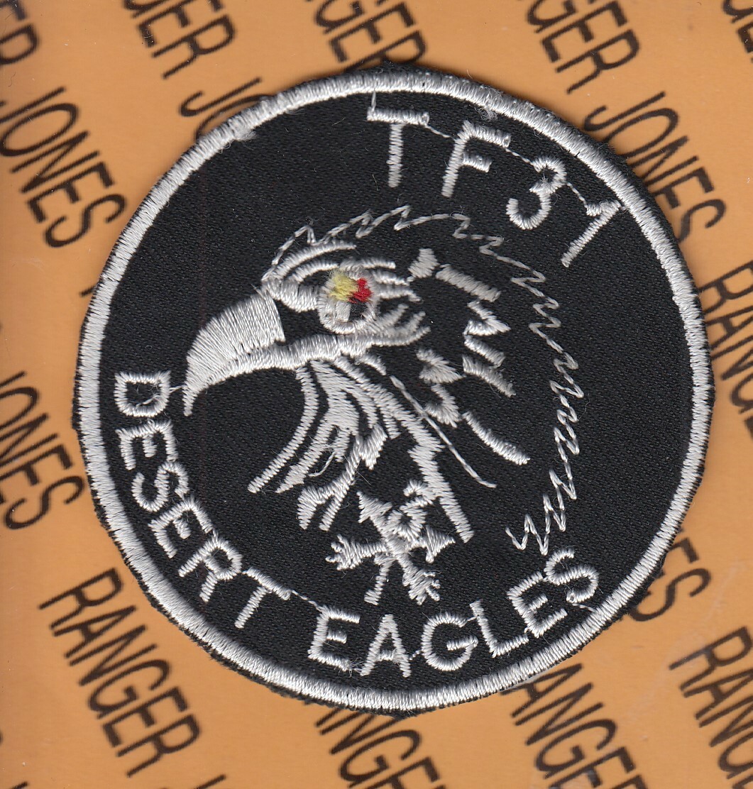 TF-31 1st Bn 3rd Special Forces Airborne ODA SFGA OEF 2002 Theatre Made patch