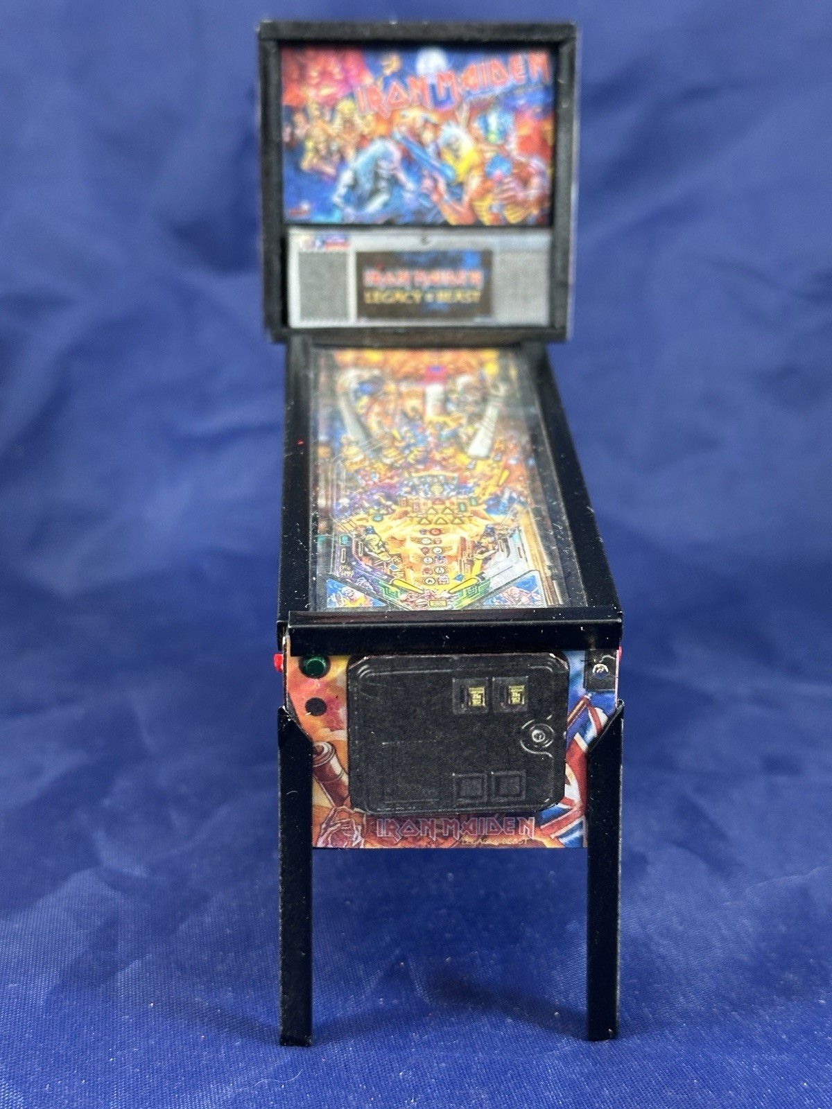 Custom Mini Arcade Machine Model (1:18 Scale): Stern Iron Maiden Pinball