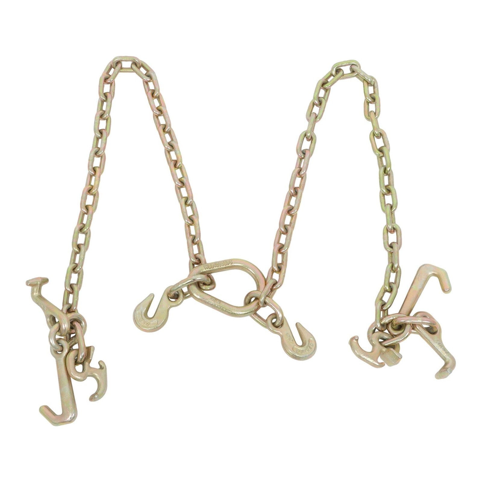 marddpair G70 V-Chain Bridle with RTJ Cluster Hooks Grab Hooks, 36 Tow Chain ...