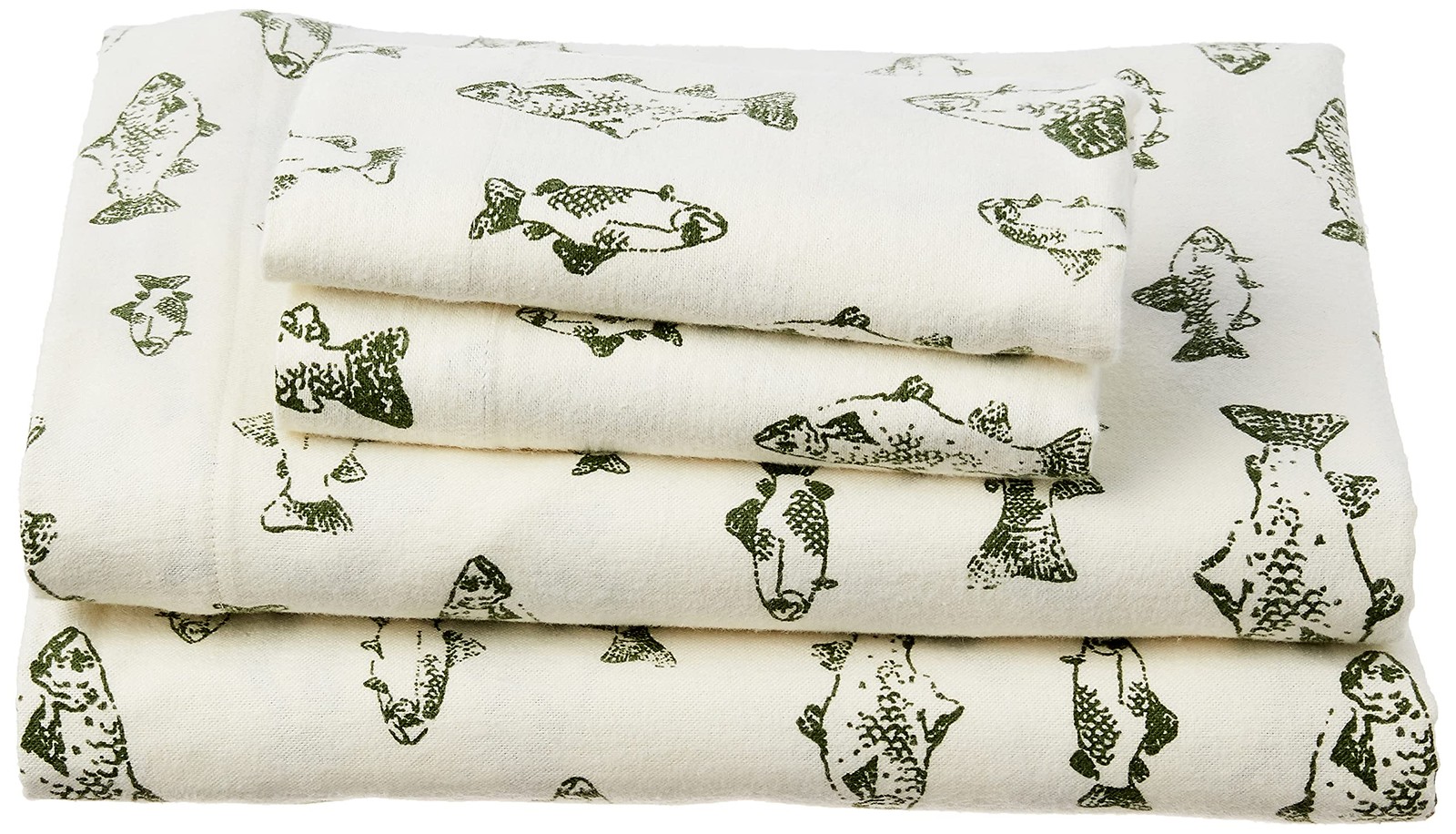 Eddie Bauer - Flannel Collection - 100% Premium Cotton Bedding Sheet Set,