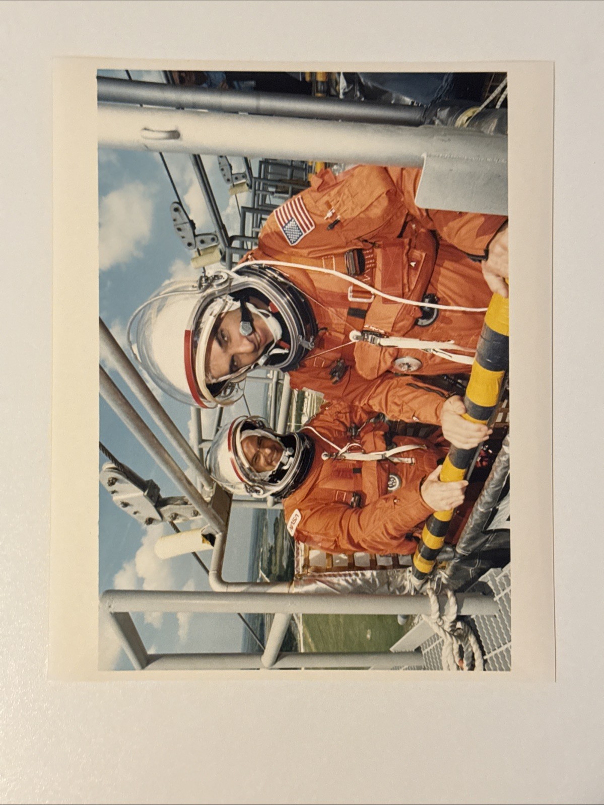 NASA STS 59 Jay Apt and Rich Clifford Basket Training Press Photo