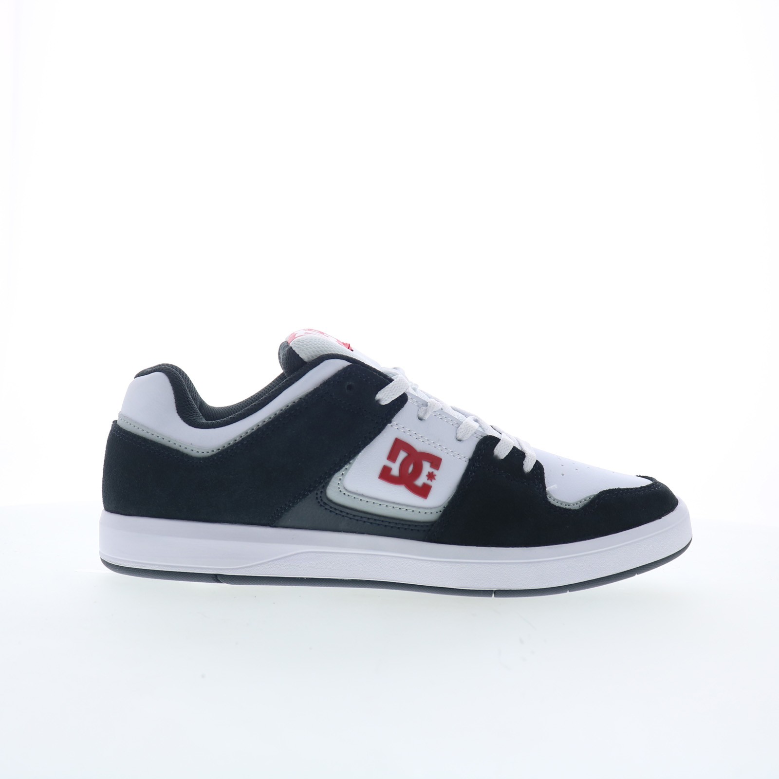 DC Cure DC01681065-WHTPBK Mens White Suede Skate Inspired Sneakers Shoes 9