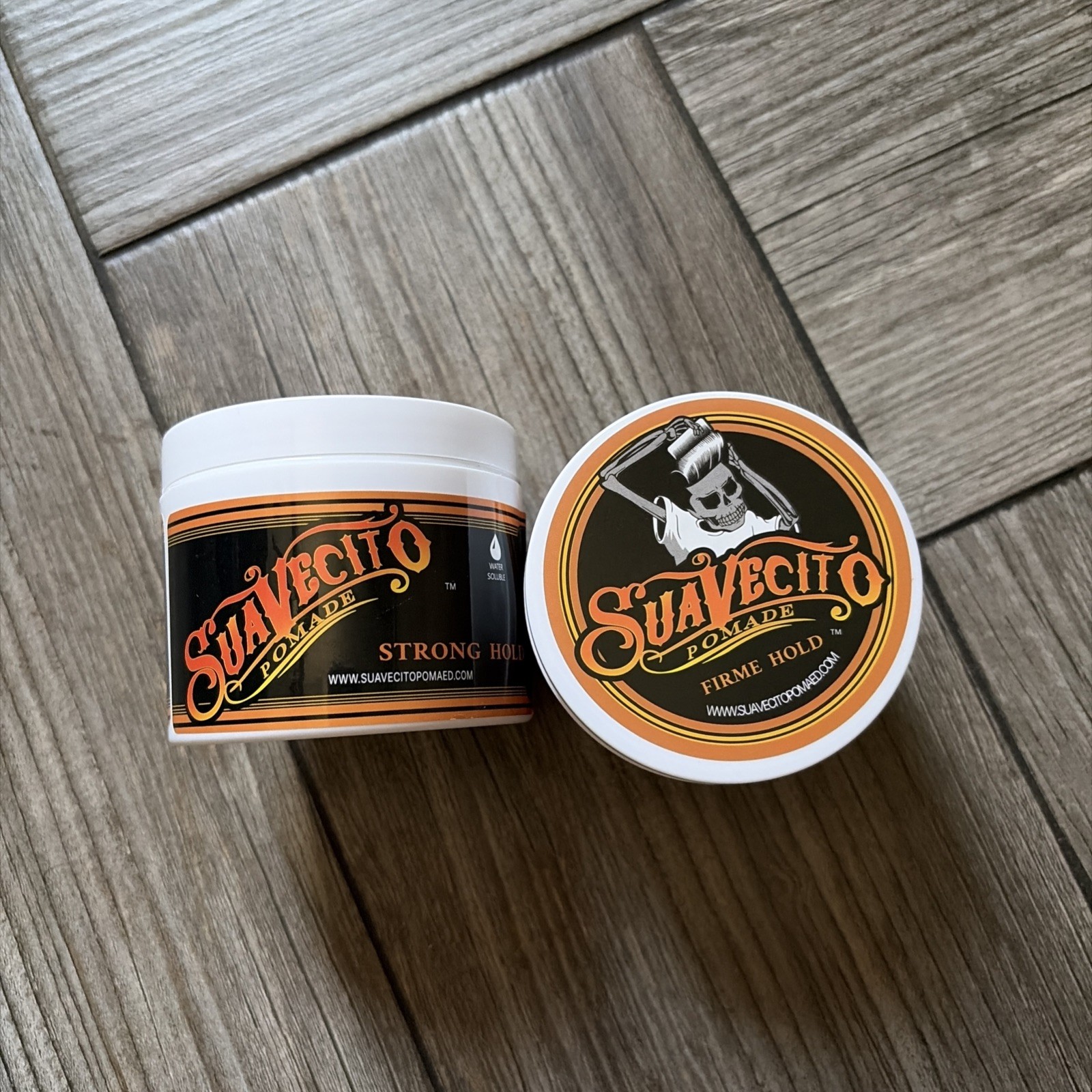 Suavecito Firme Hold Pomade 4oz 2 Pack