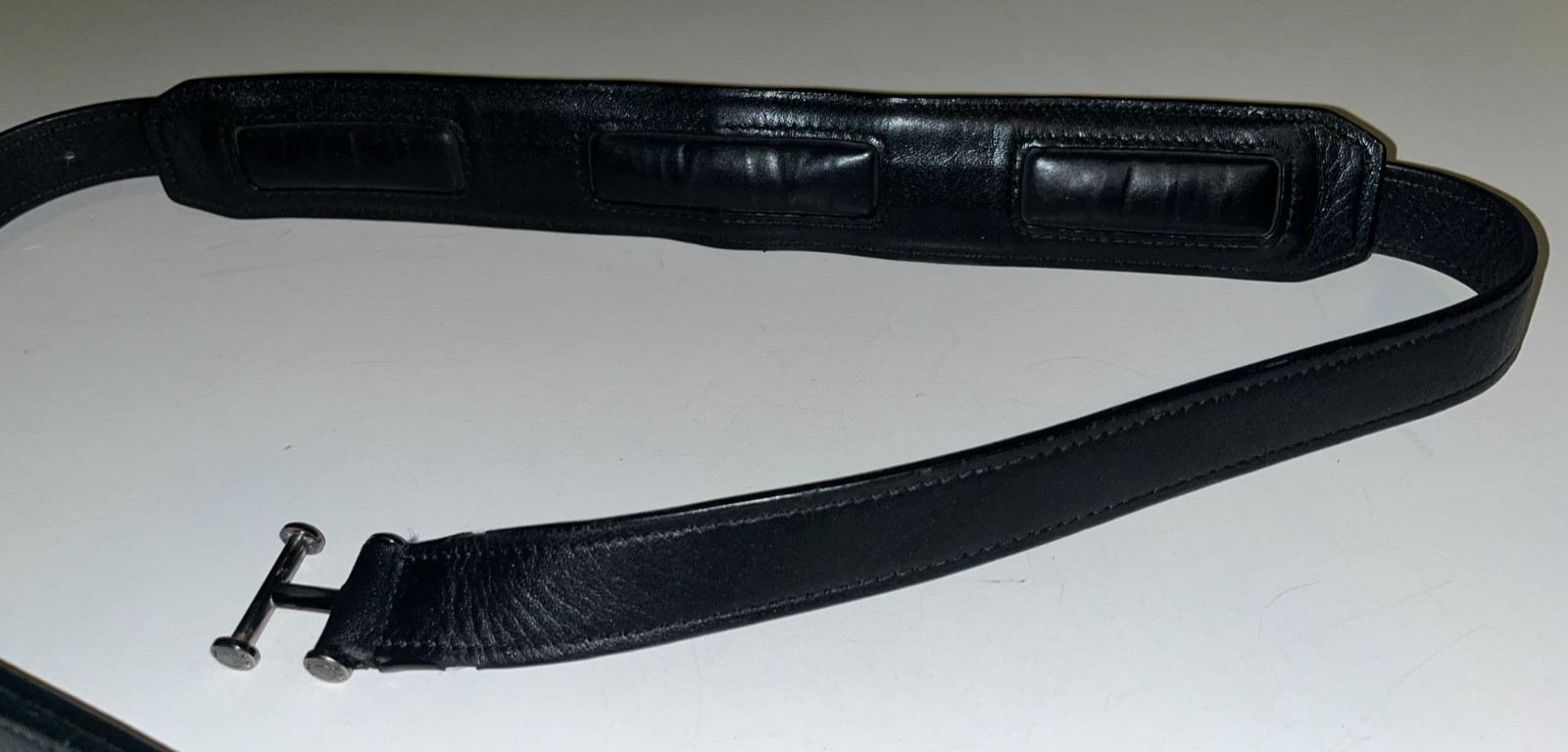 Tumi Replacement Shoulder Strap - Astor / CFX - Black Leather
