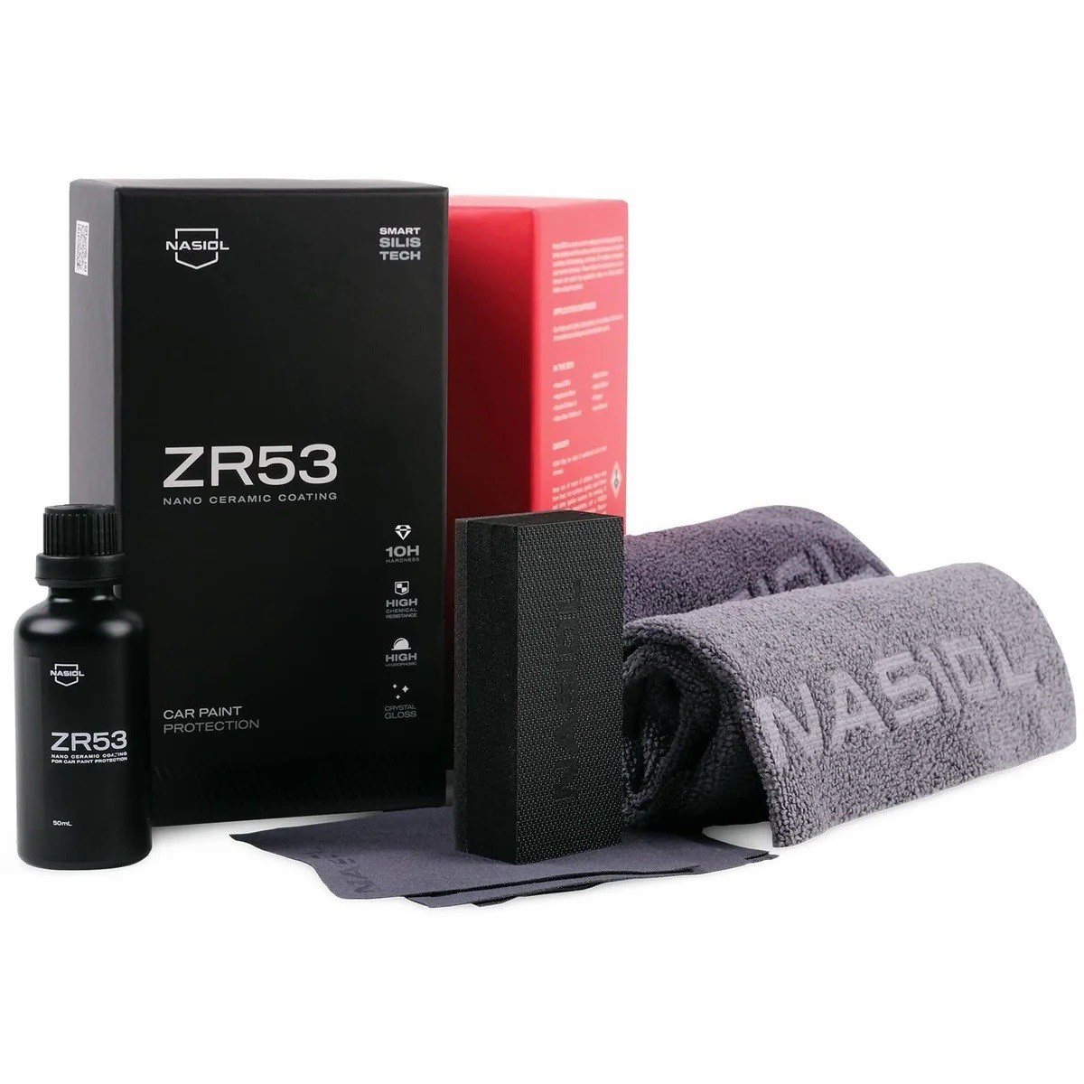 Nasiol ZR53 Nano Ceramic Coating for Car Paint Protection-50 mL-10H-Car Care