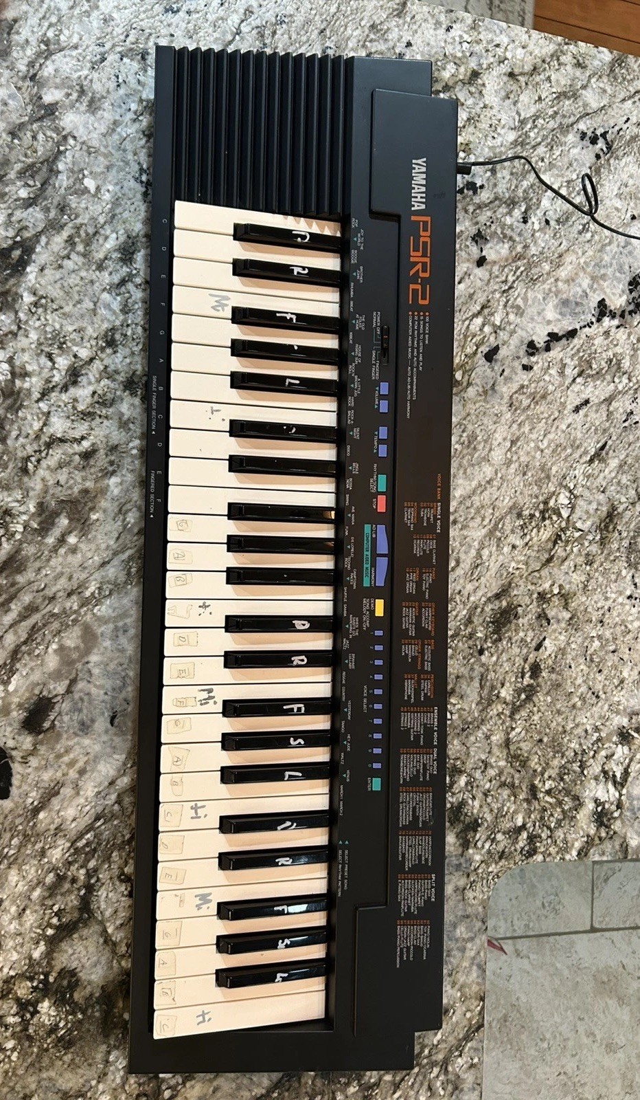 YAMAHA PSR-2 portatone 49-Key Portable Electronic Keyboard piano