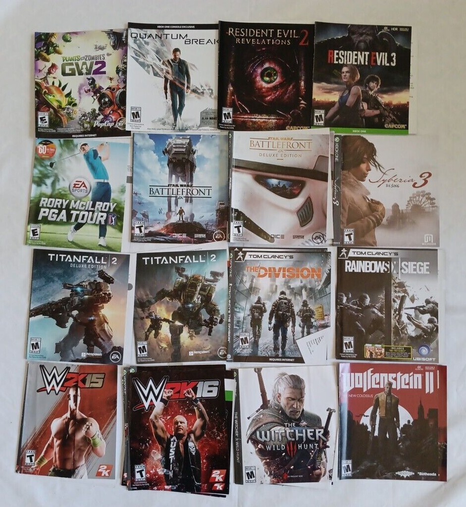 XBOX ONE/XBOX Series X Replacement Cover Art ONLY