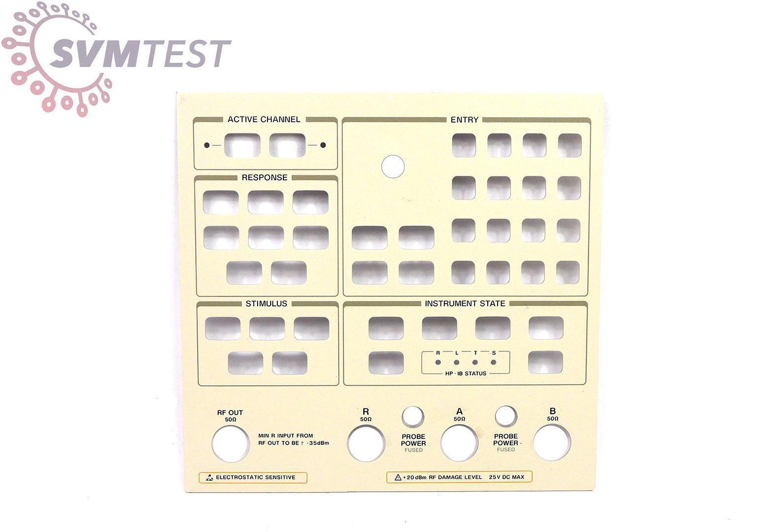 Agilent 8753C Trim Plate