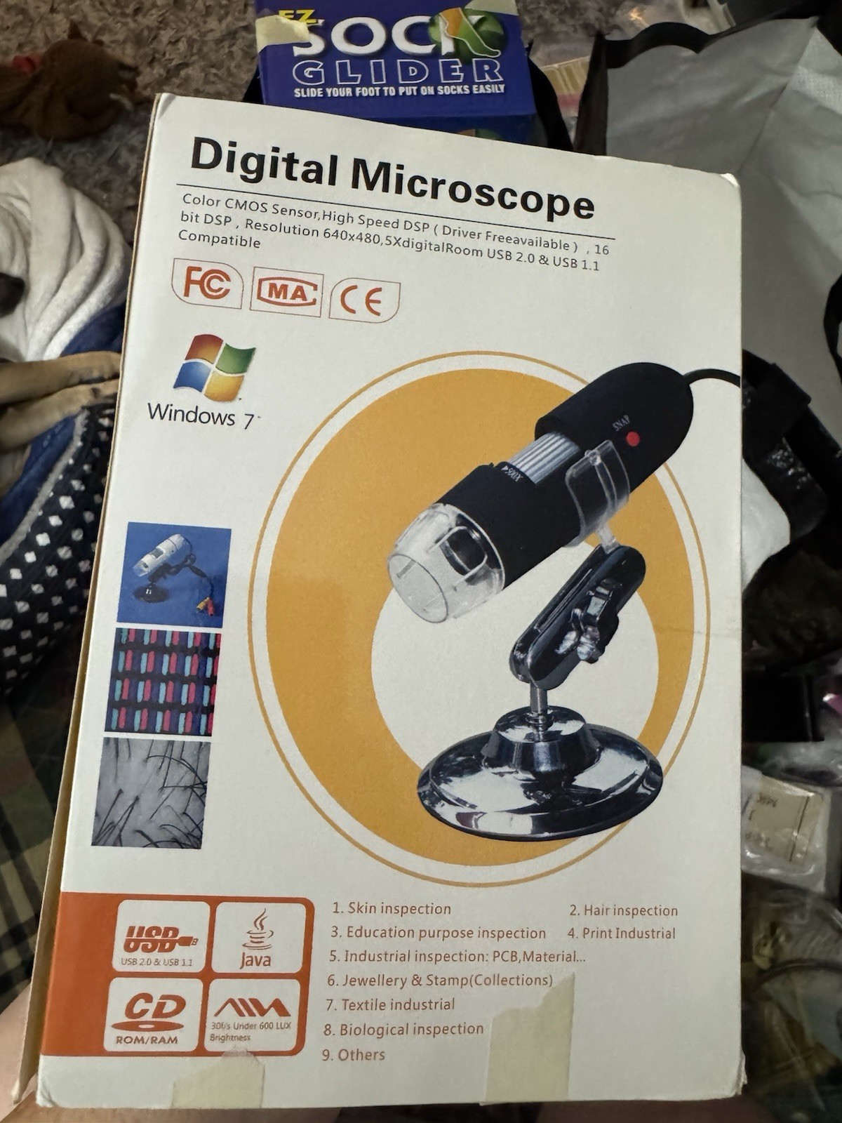 Jiusion 40 to 1000x Magnification USB Digital Microscope