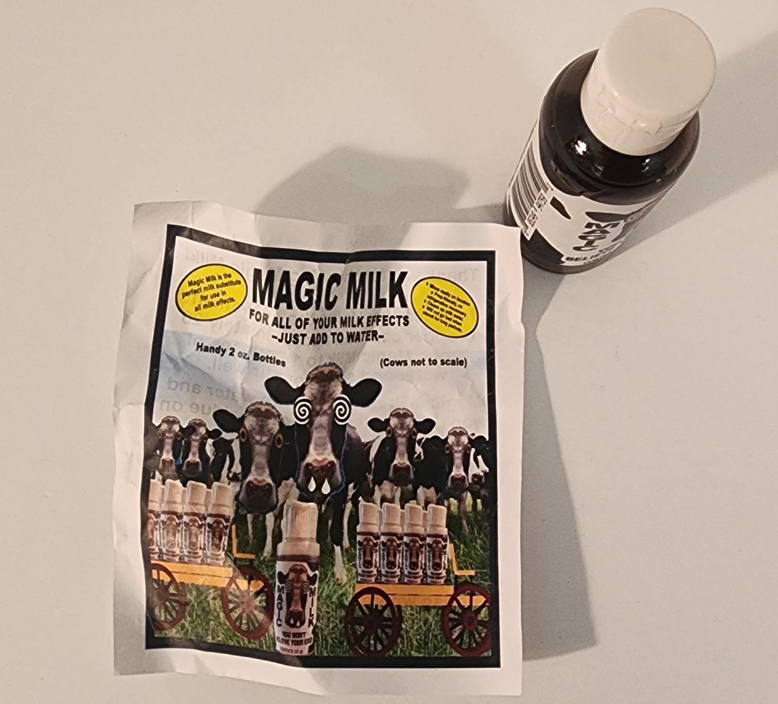 Magic Milk (Fake Milk) by Big Guy's Magic