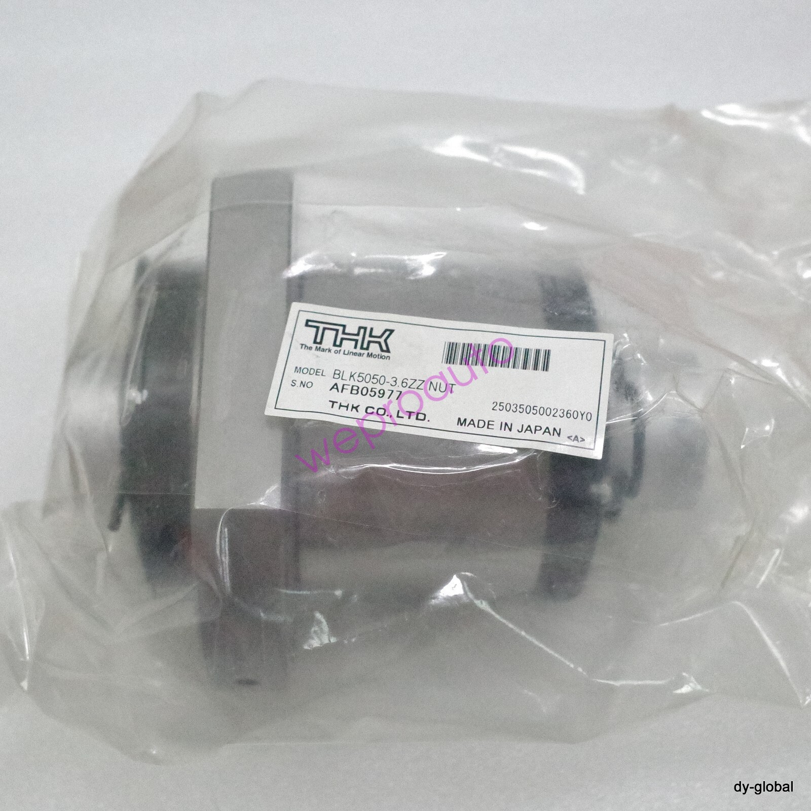 THK NEW BLK5050-3.6ZZ High Lead Rolle Ball Screw Nut BLK5050D BSC-N-1076=5F53
