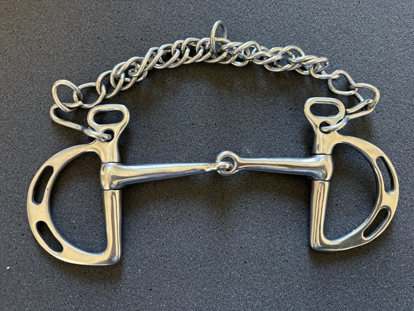 Centaur 5 Inch Kimberwick Stainless Steel Horse Bit