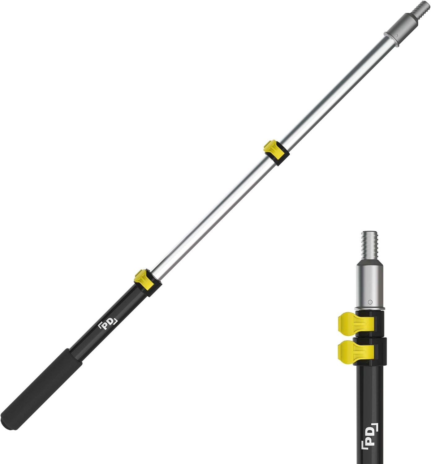 PD 1.5-to-3 Foot Paint Roller Extension Pole, 1.5-3 Feet, Yellow