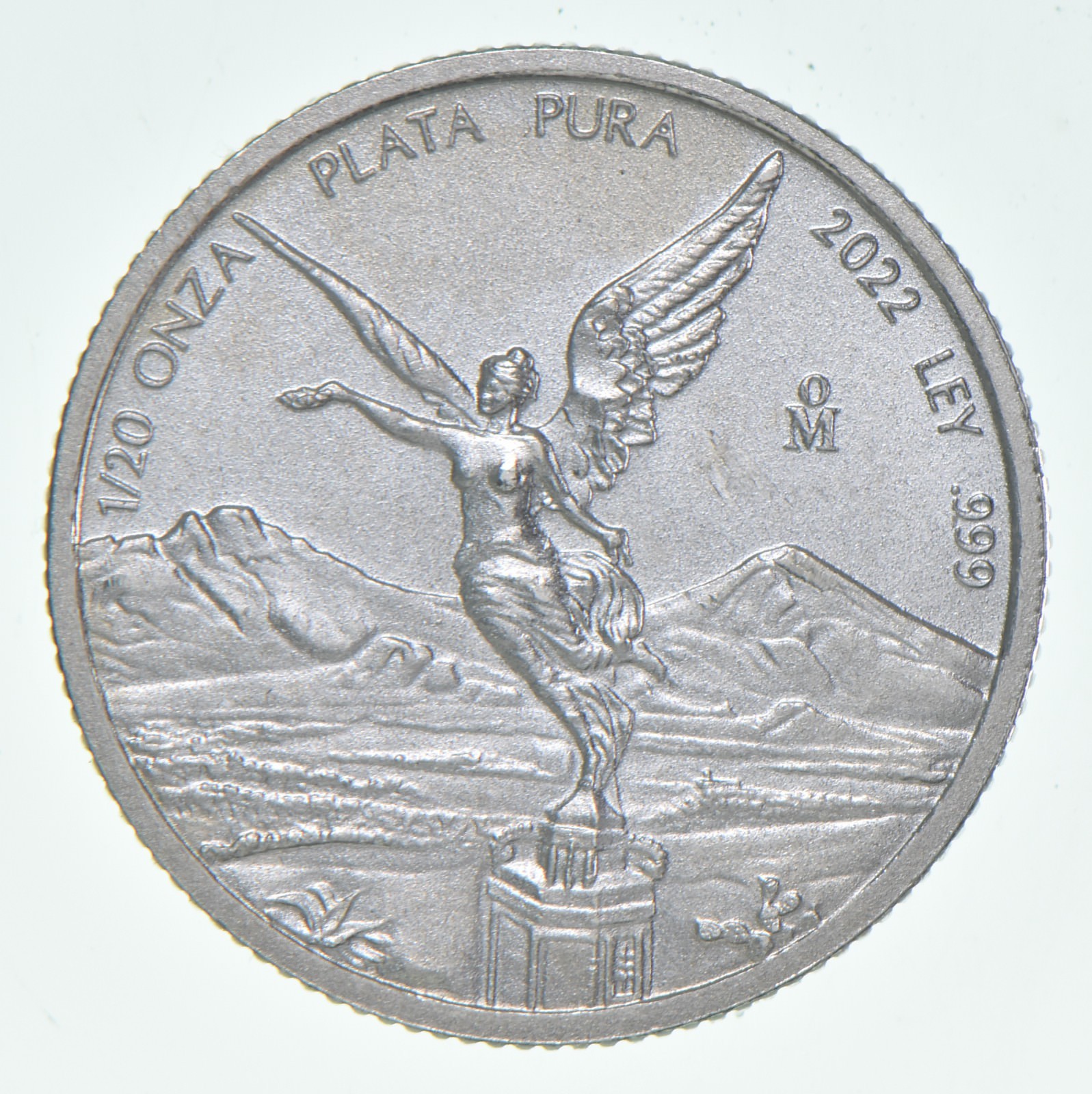 2022 Mo Mexico 1/20 Onza Silver Libertad