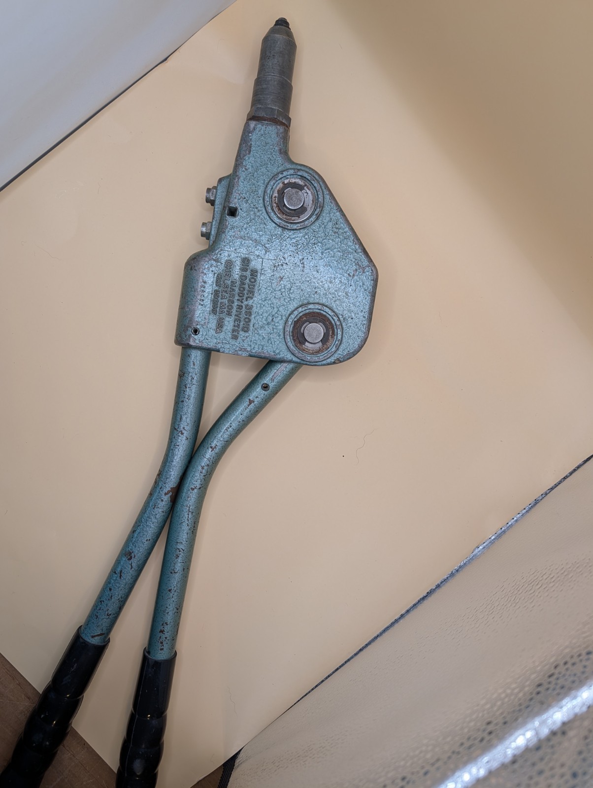 Marson Big Daddy Riveter Mechanic Work Tool Garage -Bodywork Metal