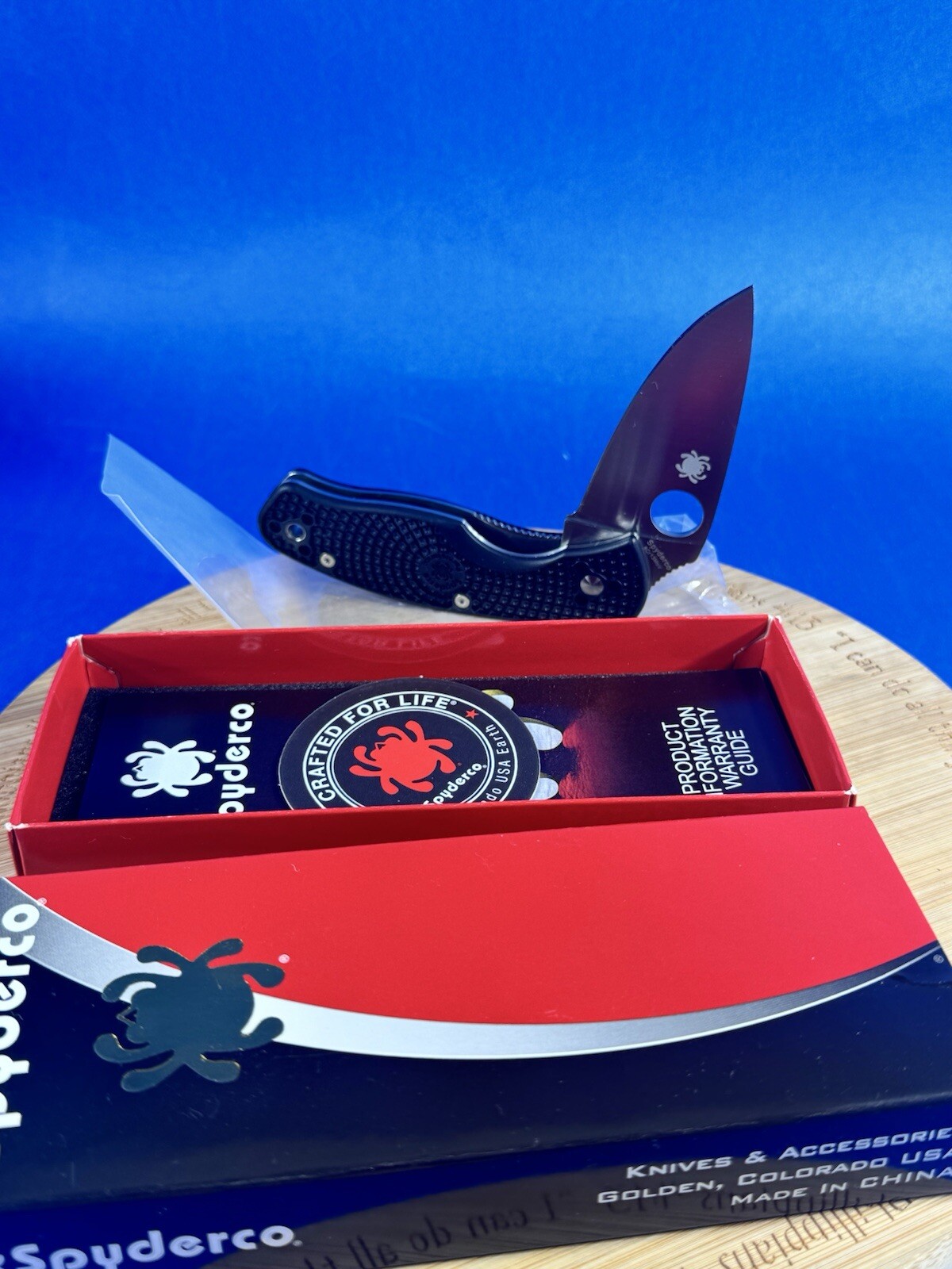 Spyderco PERSISTENCE™ LIGHTWEIGHT - PlainEdge C136PBK