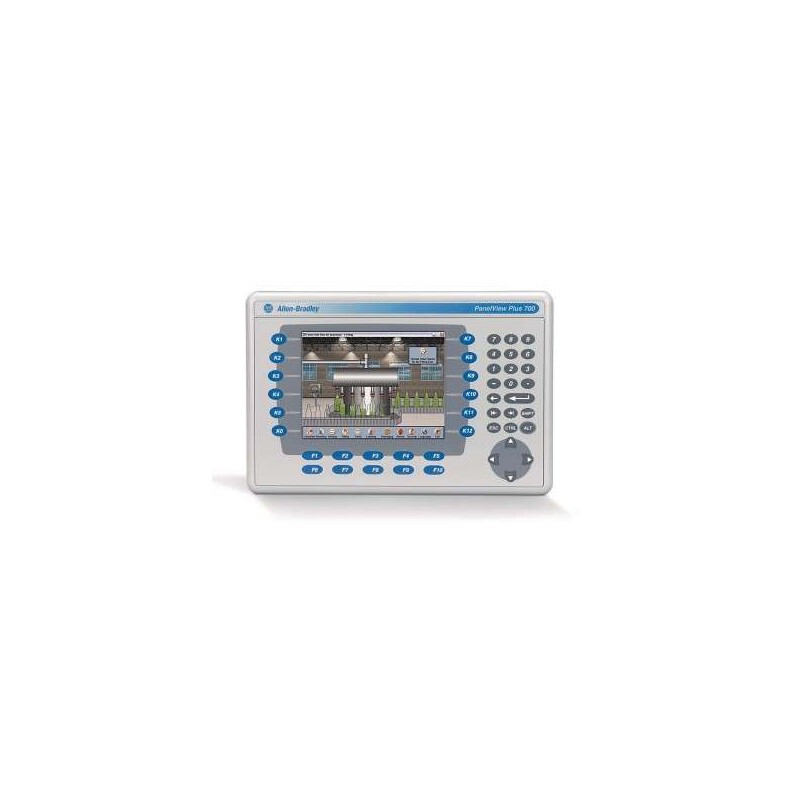 2711P-B7C6D2 Allen-Bradley Panelview Plus 700 Color Touch Screen 24vdc