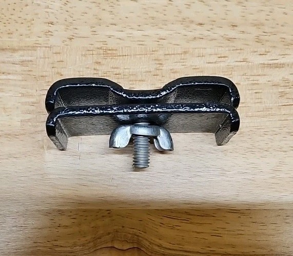 Gridwall Joining Connectors - Grid Panel Joiner Clips - Black - 20 Pieces