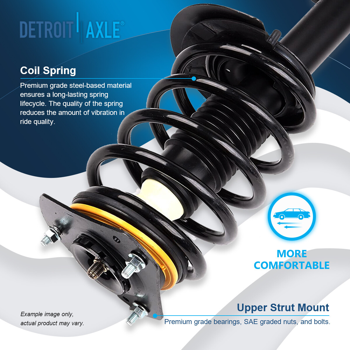 Front Struts Coil Spring Rear Shocks Sway Bar for Pontiac Aztec Buick Rendezvous