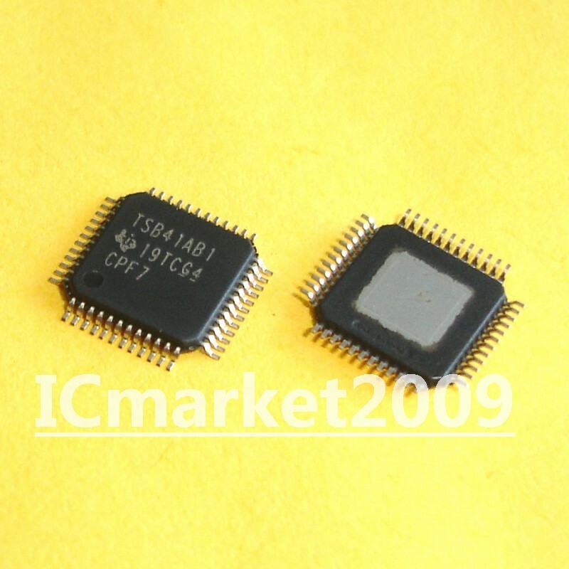 10 PCS TSB41AB1PHP QFP-48 TSB41AB1 IEEE 1394a One-Port Cable Transceiver/Arbiter