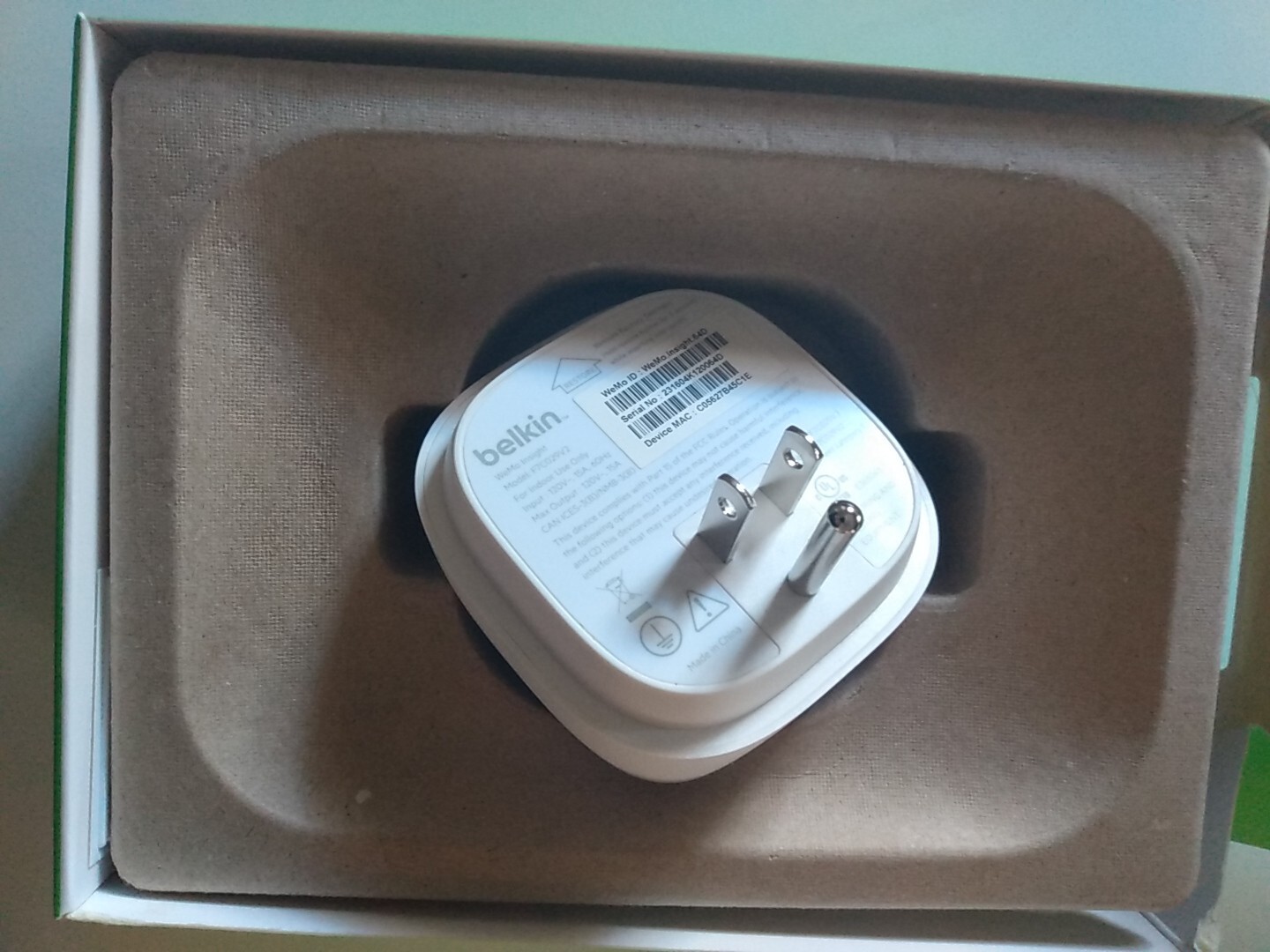 NEW Belkin WeMo Insight Switch Smart Home Plug Open Box