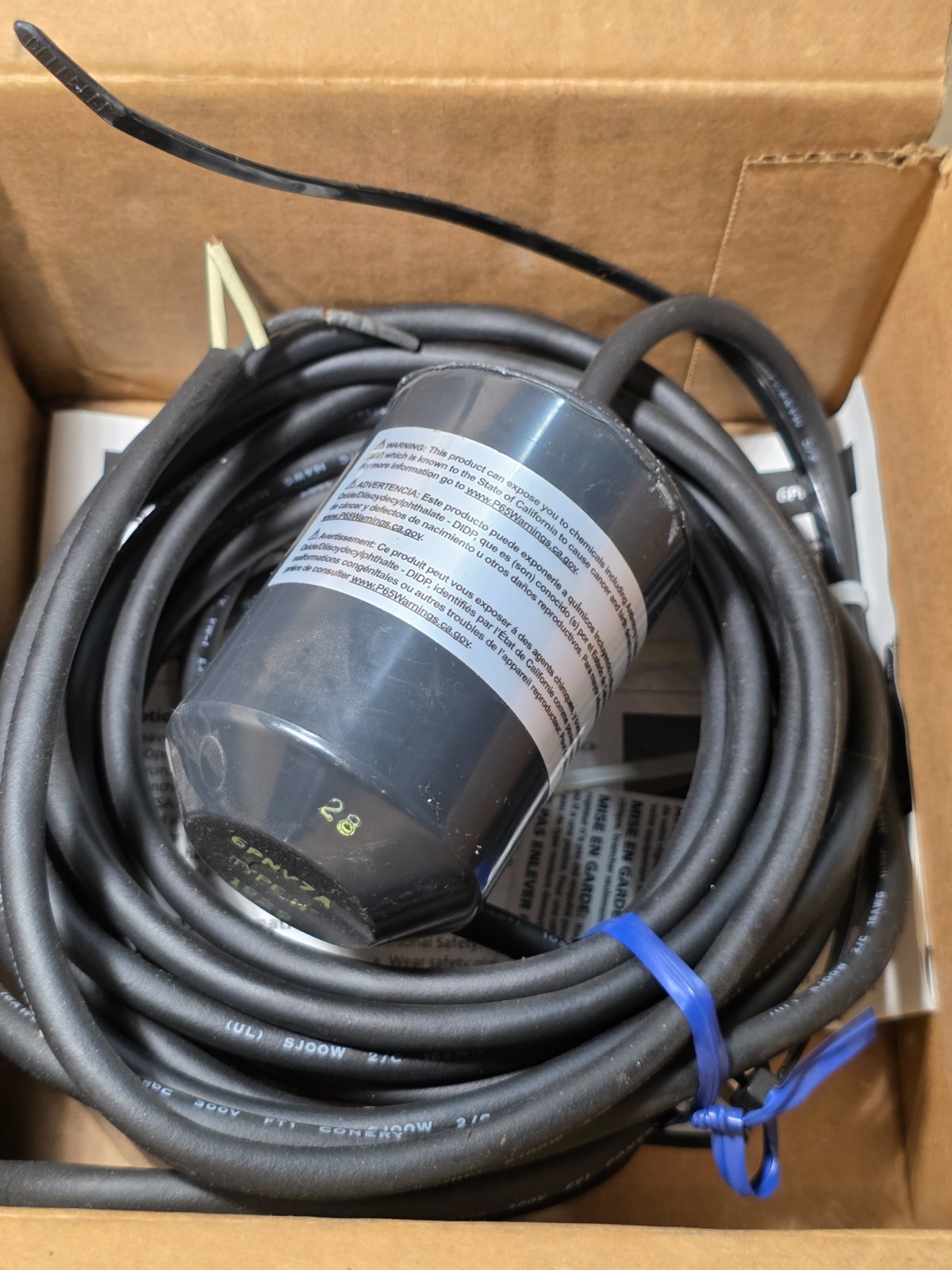 Dayton 6PNV7A Float Switch Heavy Duty