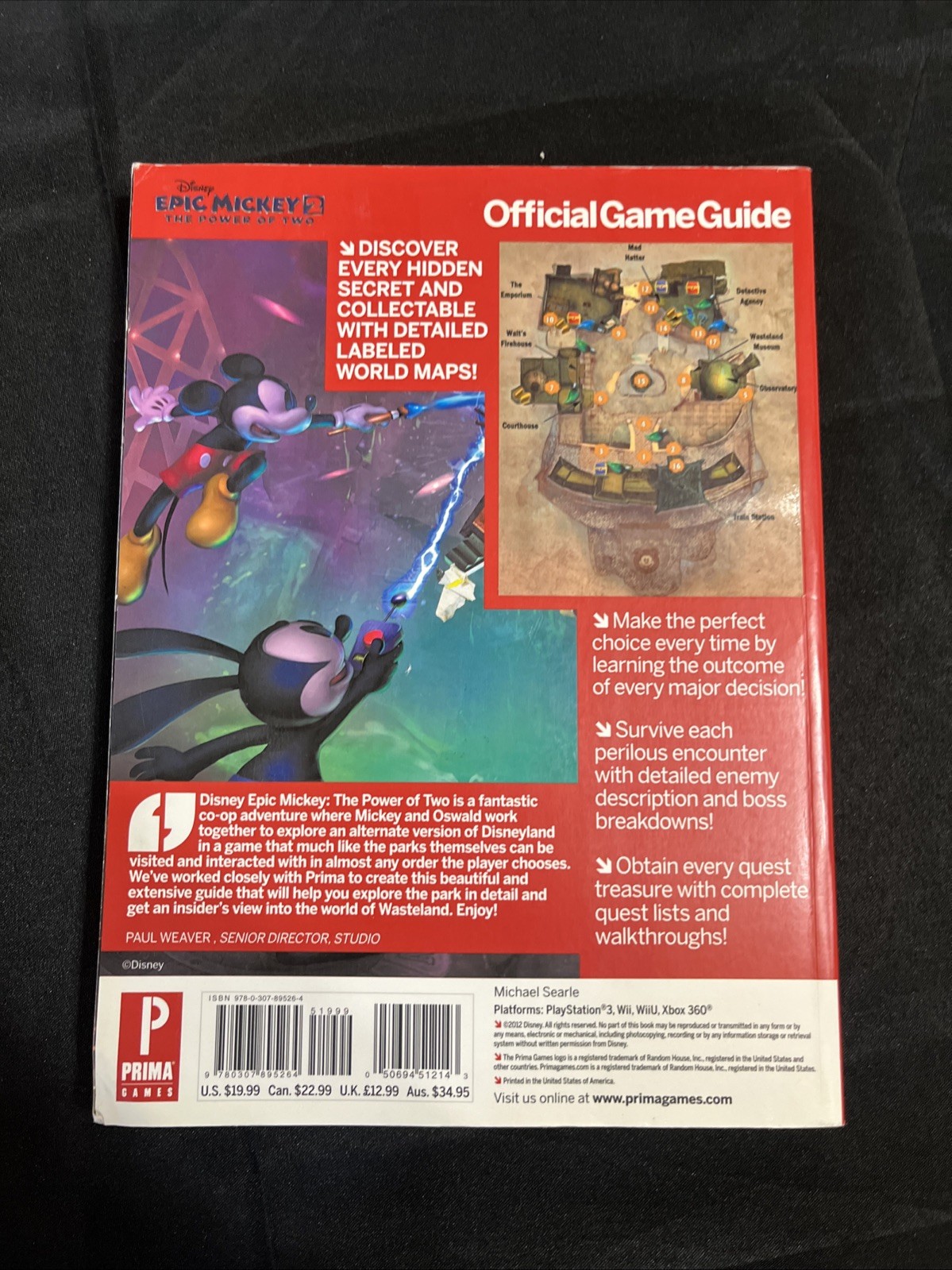 Epic Mickey 2 Prima Official Strategy Guide