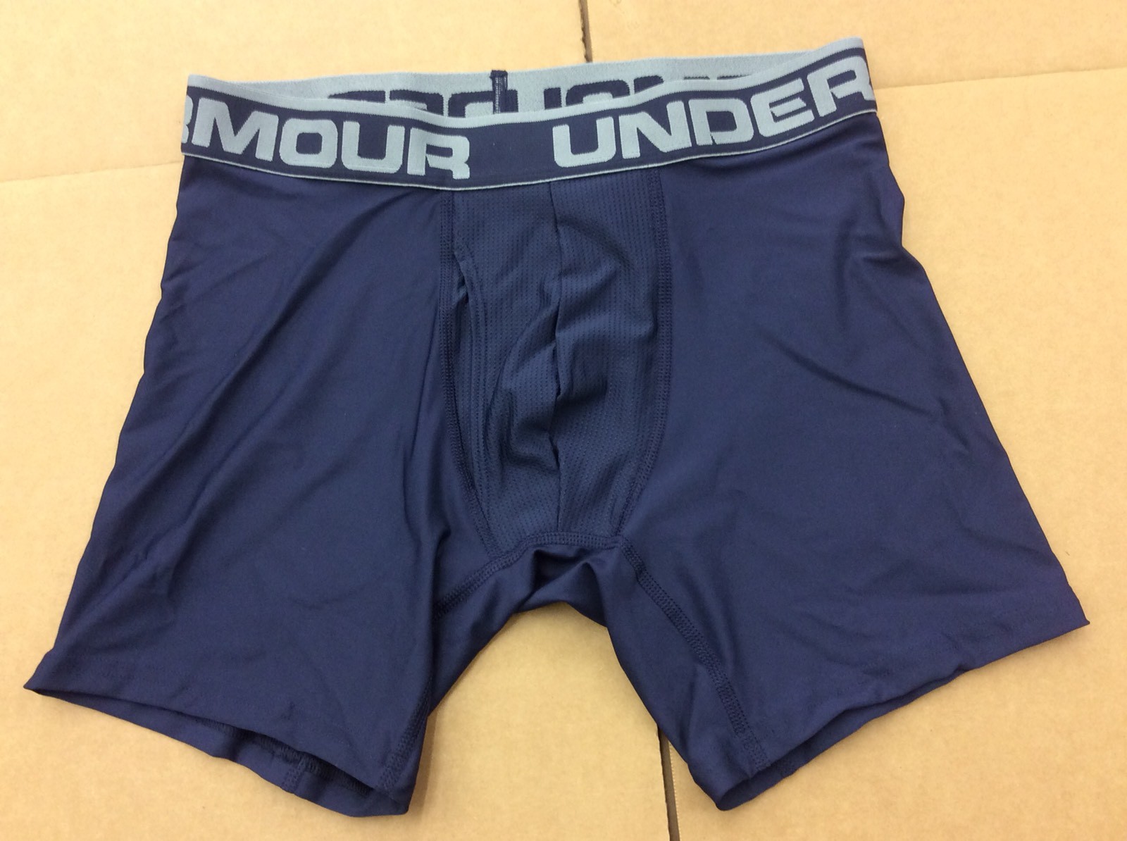UNDER ARMOUR UA 6" MEN'S BOXERJOCK BOXER BRIEF BLUE SMALL S SM 1277238 MSRP $20