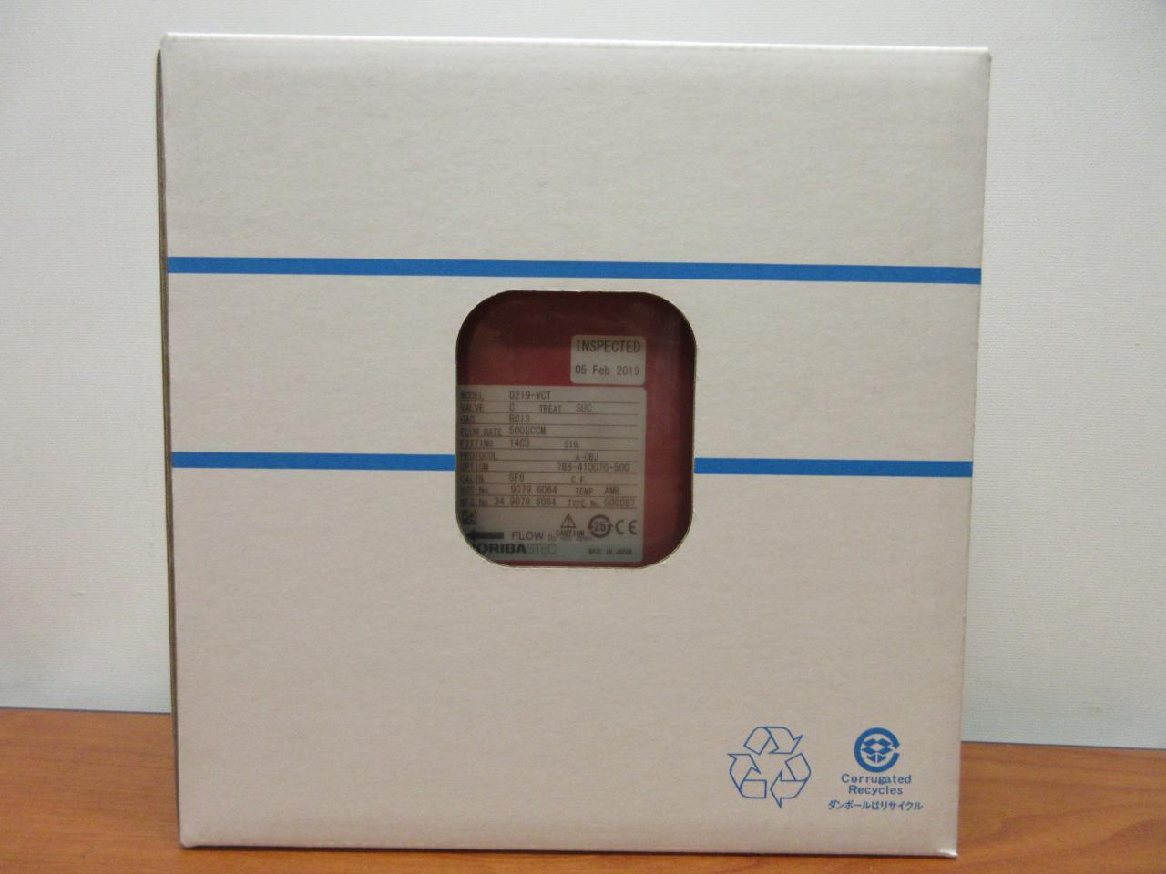 HORIBA STEC D219-VCT (BCI3) 500SCCM OPTION 788-410070-500