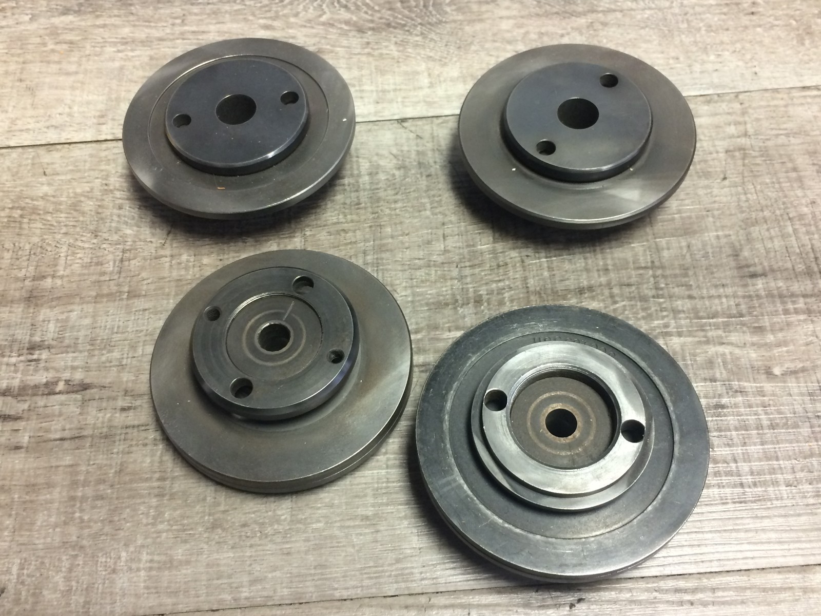 NICE LOT OF SHEFFIELD MICRO FORM WHEEL GRINDING HUBS
