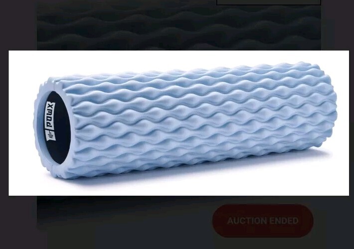 Textured Foam Roller Muscle Massage HIGH-DENSITY [Firm] Back Foam Roller Blue