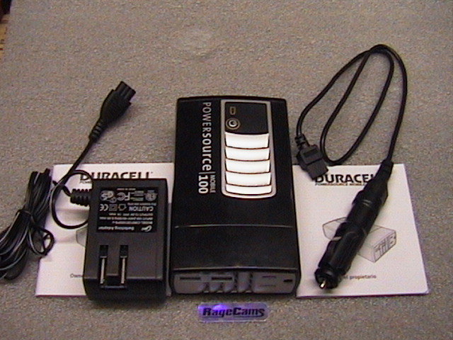 SECURITY BATTERY POWER SUPPLY PORTABLE PACK ACDC-2/USB DURACELL POWERSOURCE DC
