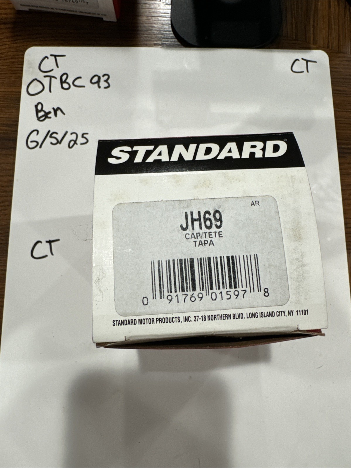 Distributor Cap Standard JH-69
