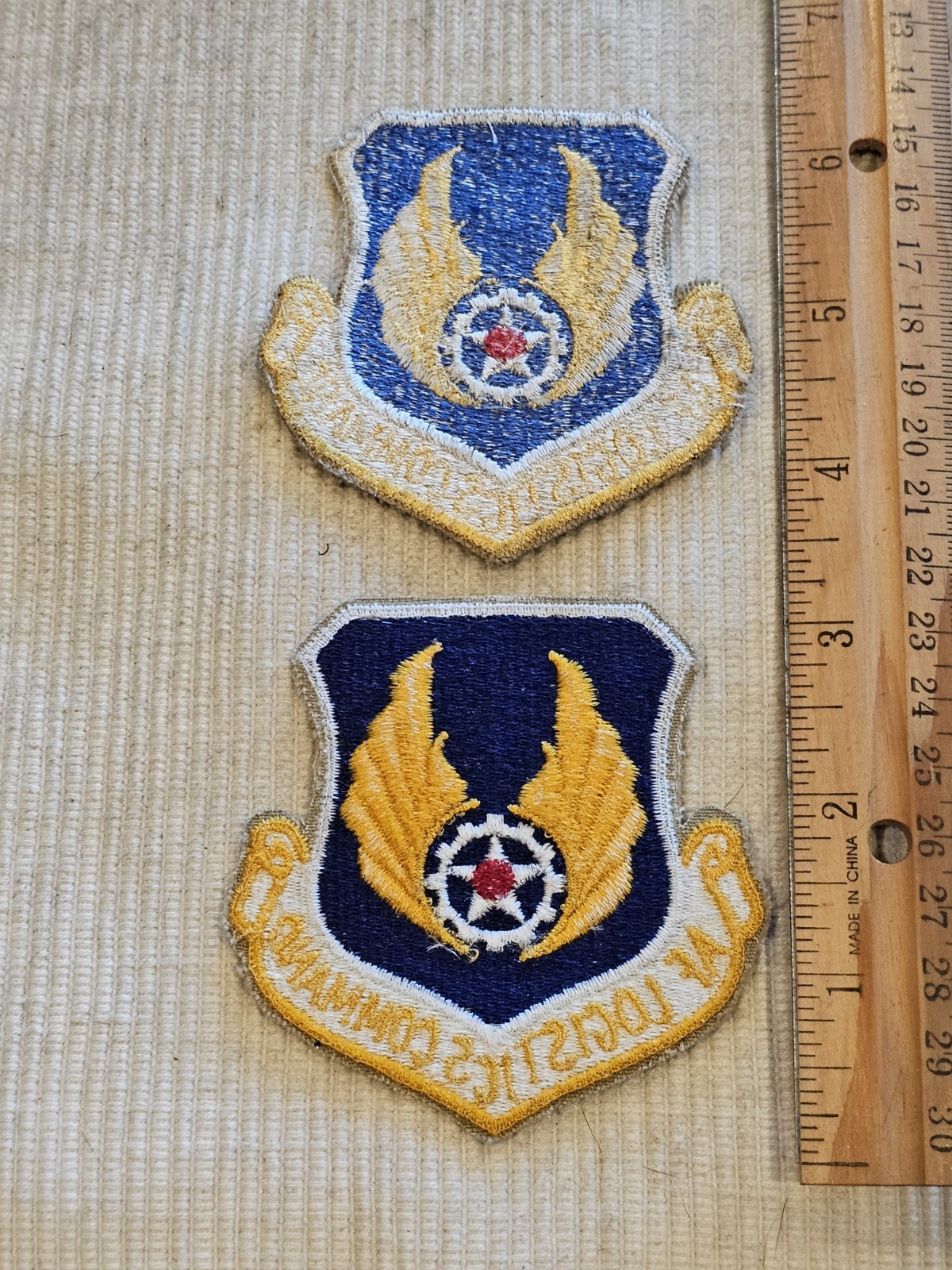 1960s Air Force Vietnam Cold War Logistics Command Variation Patch Set L@@K!!!