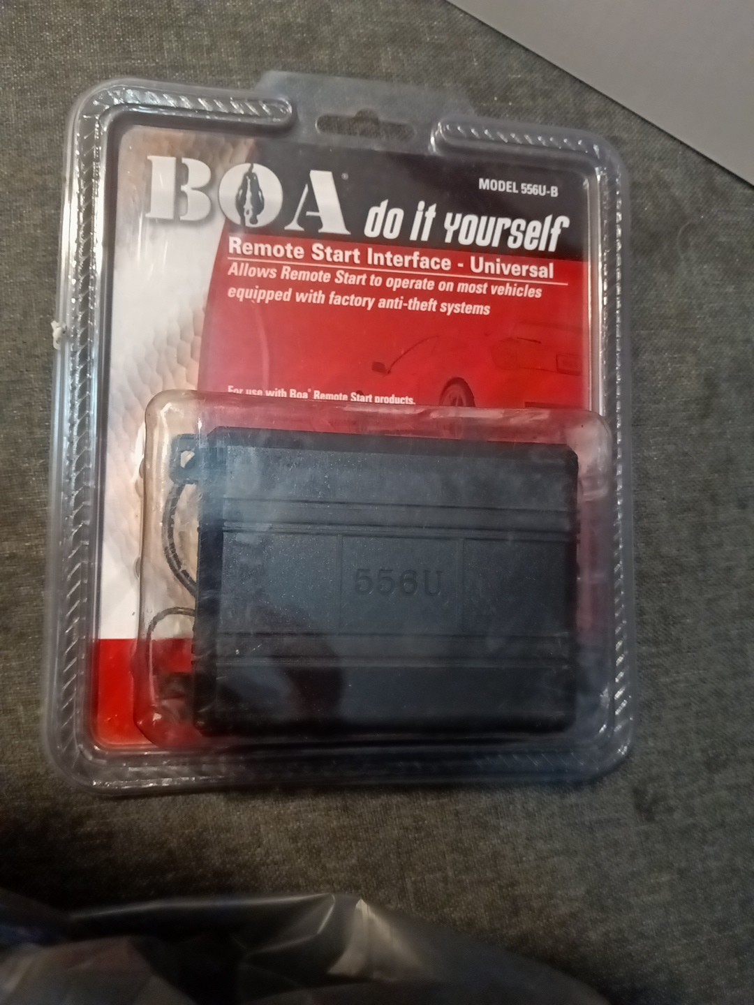 BOA Do It Yourself Remote Start Interface - Universal 556U-B MEW