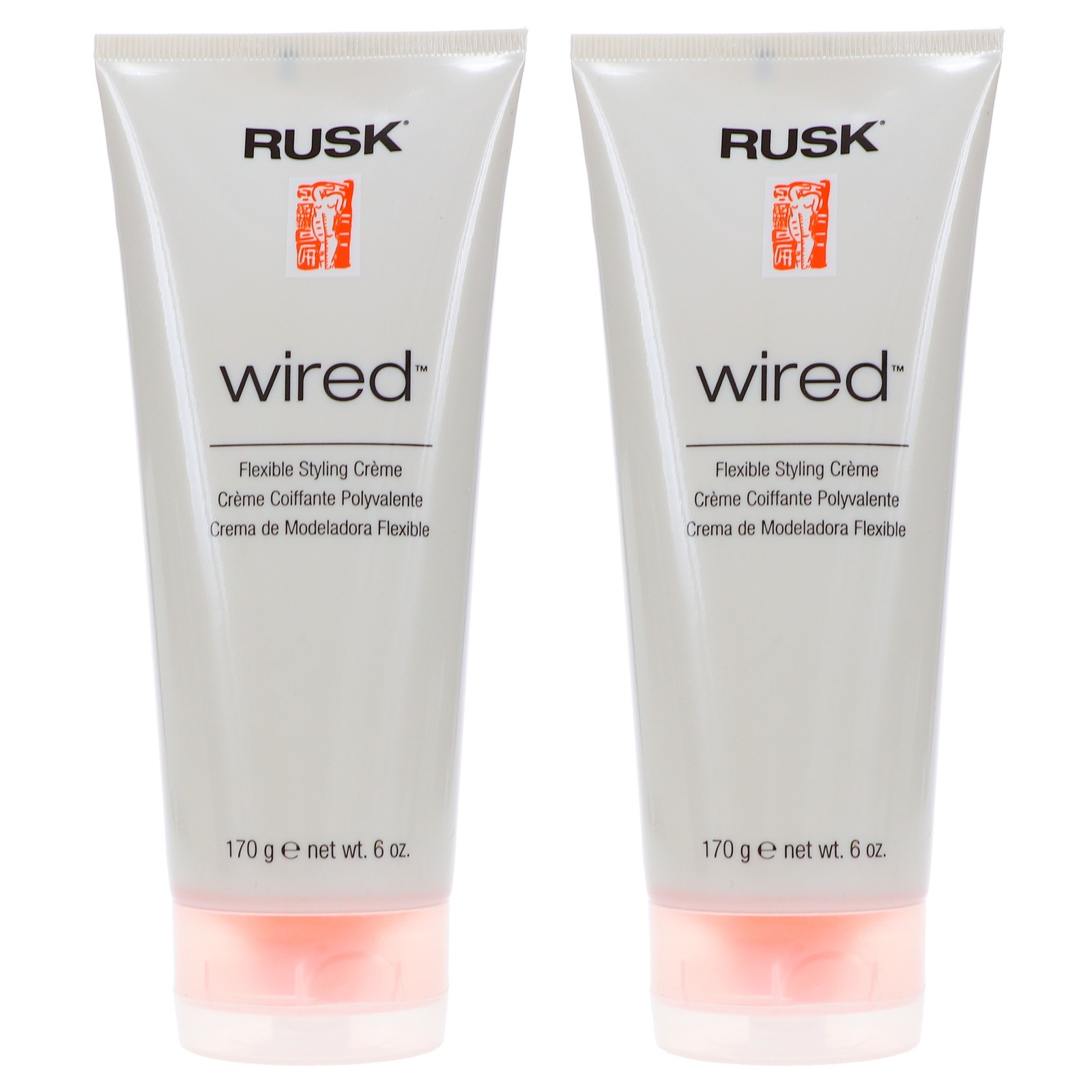 Rusk Wired Styling Cream 6 oz - 2 Pack