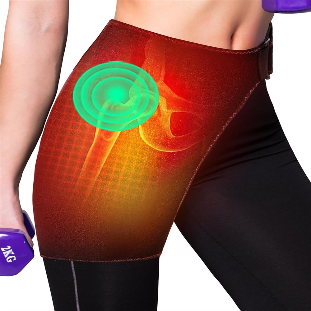 Electric Infrared Heating Hip Brace Heating Massage Pad Vibration Heating Pad