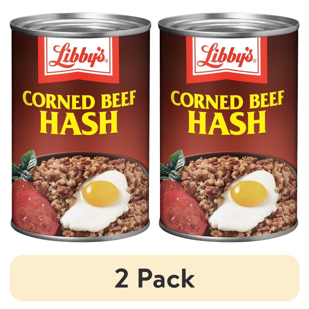 Canned Corned Beef Hash High Protein 37g Per Serving 15 oz 2 Pack Canned Food