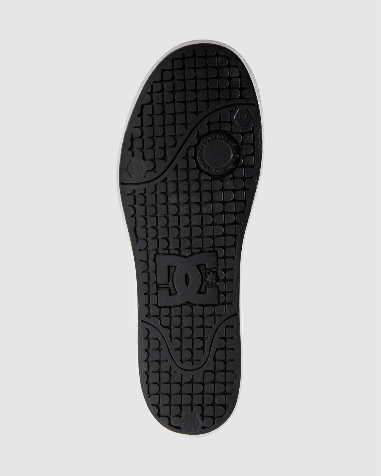 DC PURE LOW SUEDE LACE-UP SKATEBOARD SNEAKERS MEN SHOES BLACK/GRAY SIZE 12 NEW