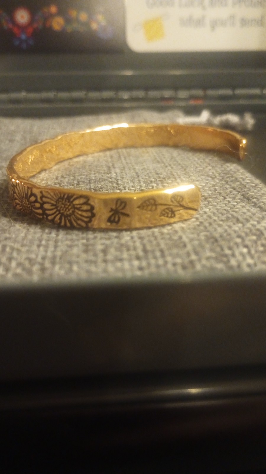 Craig's Copper Anchor Heavy Daisy Bracelet
