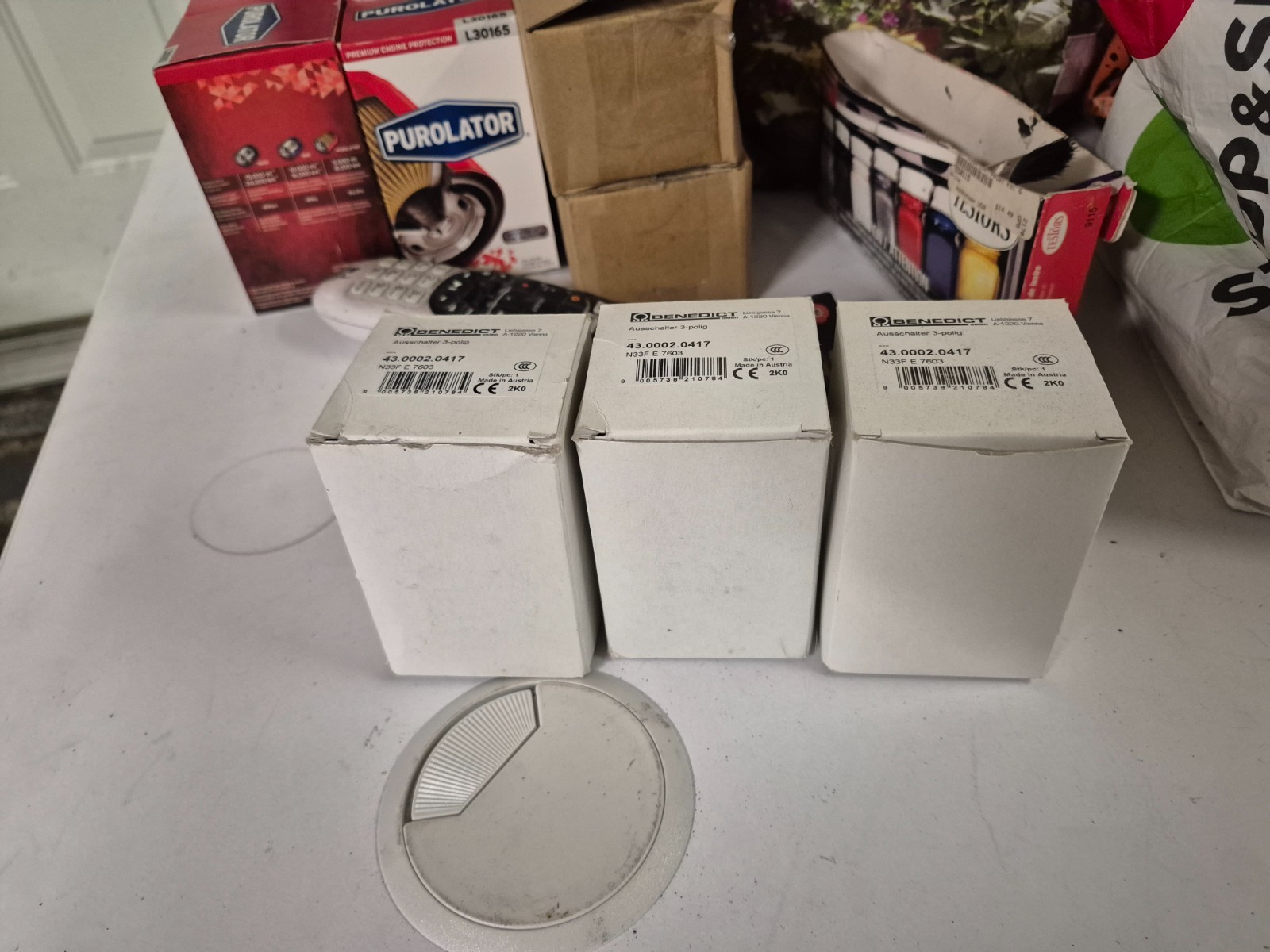 Benedict 3-Pole Off Switch 43.0002.0417 N33F-E Main Switch